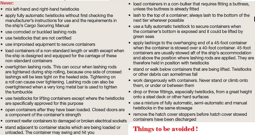 container handling bad practice