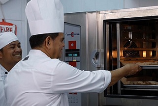 Cooking Food at ship