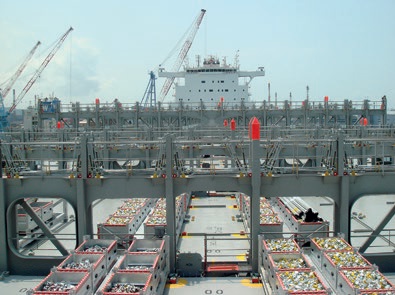 large containership gearbox arrangement